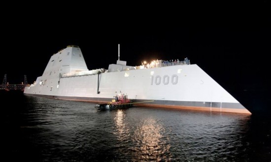 Tàu khu trục USS Zumwalt DDG-1000